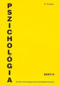PSZICHOLÓGIA